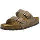thumbnail image 2 of Sandalias Birkenstock Arizona Soft con punta abierta, marrón, 7 m, 2 of 7