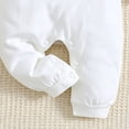 thumbnail image 6 of Dakiuu Baby Boys Girls Footless Long Sleeve Cotton Jumpsuit Bodysuit Romper 0 24M, 6 of 6