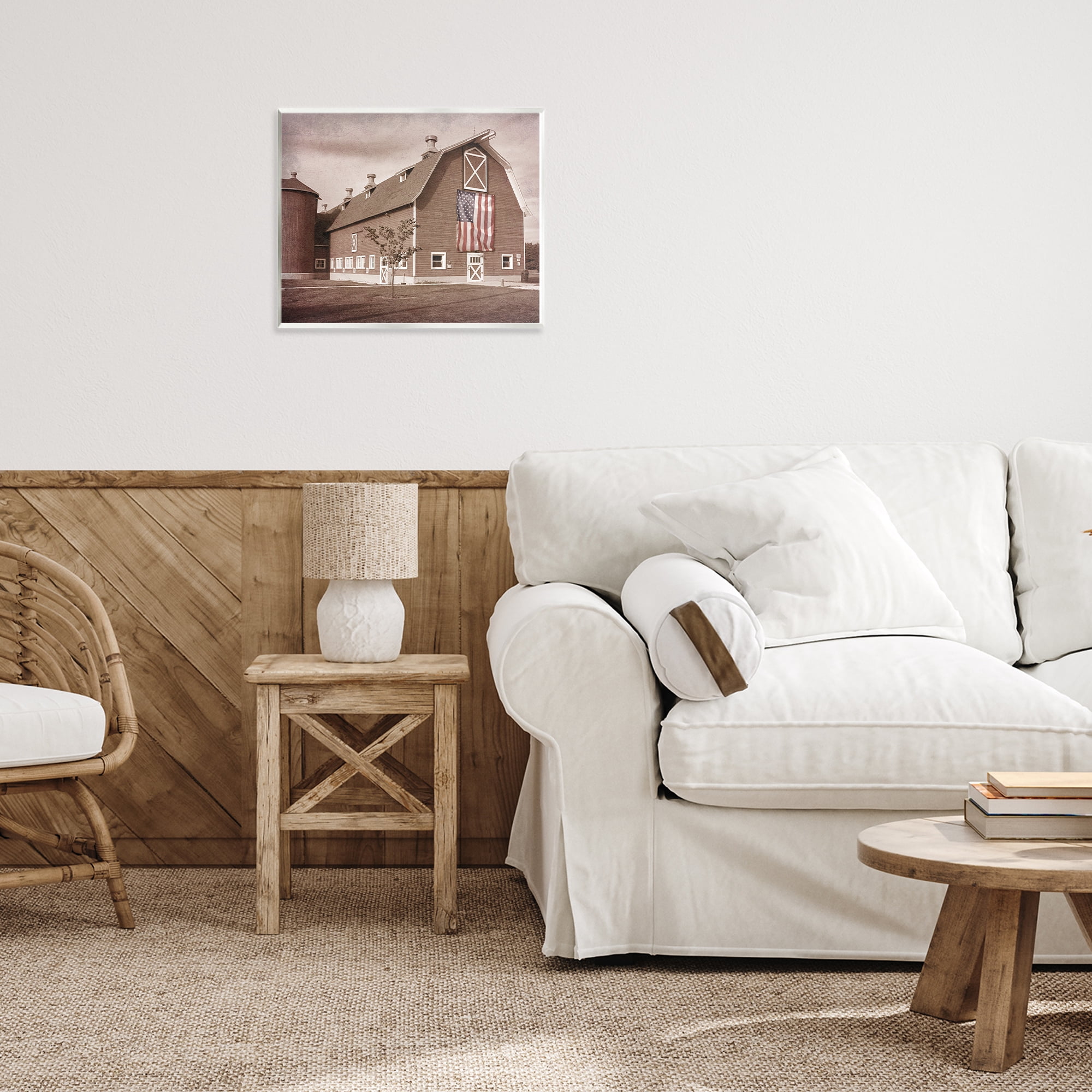 Stupell Industries Rural America Barn Wall Plaque Art, design by Marcus Prime