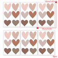 thumbnail image 5 of Un conjunto de 36 pegatinas de pared de corazones de amor, decoración de pared para dormitorio, sala de estar, cocina, 5 of 5