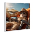 thumbnail image 4 of Stupell Industries Relaxing Cat Lounge Chair Animals Painting Unframed Art Print Wall Art, 12 x 12, 4 of 8