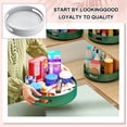 thumbnail image 5 of Rotating Rack Turntable Shelf Organizer Tray Home Supplies  White Large, 5 of 9