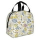 thumbnail image 2 of Easygdp Wildflower Honeybee Bolsa Térmica Premium - Tela Oxford Impermeable, Gran Capacidad, Bolsillo Frontal, Unisex para Trabajo, Escuela, Actividades al Aire Libre y Picnics, 2 of 8