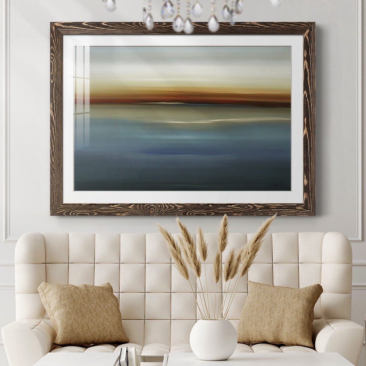 Beside the Blue II-Premium Framed Print - Ready to Hang