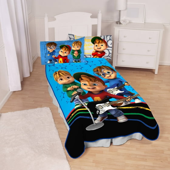 Alvin And The Chipmunks Singing Stars Kids Bedding Blanket Com