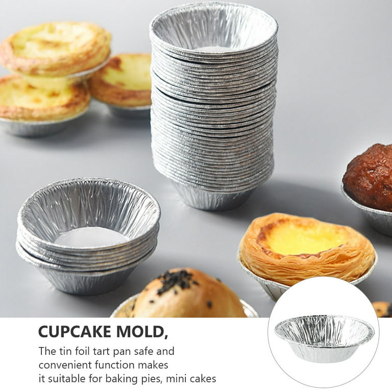 Disposable Tart Mold Baking Pan Cupcake Paper Cups Pans for