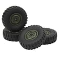 thumbnail image 1 of Neumáticos RC, 4 piezas Ruedas de coche RC Neumáticos de goma para coche RC Neumáticos para coche de control remoto Los mejores en su clase, 1 of 14