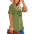 thumbnail image 2 of Anbech Christian Shirts Women Faith T Shirts Plus Size Graphic Shirts Oversized Short Sleeve Loose Tee, 2 of 7