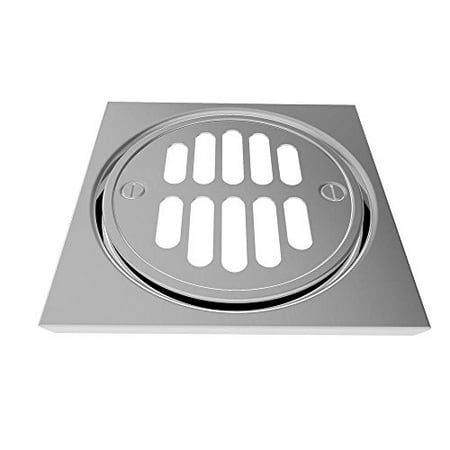 UPC 091388262753 product image for Brasstech 23. 56 Deluxe 4. 25 inch Shower Drain Trim Set in Polished Chrome | upcitemdb.com