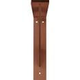thumbnail image 3 of Ekena Millwork 2"W x 10"D x 10"H Traditional Steel Bracket, Hammered Copper, 3 of 13