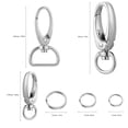 thumbnail image 2 of LEEYNEER Tag Dog Clasp Clip Lobster Key Clips Swivel Claw Snap Collar Rings Pet Jewelry Hooks Chains Keychain Clasps Id Quick, 2 of 8