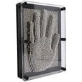 thumbnail image 1 of 3D Clon Pin Art Toy Molde de mano Tablero de metal Handprint Aguja Juguete de regalo Hogar Oficina Decoración de escritorio Ornamento (S) brillar Electrónica, 1 of 5