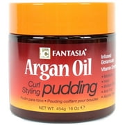 Fantasia Argan Oil Curl Styling Pudding, 16 oz (Pack of 3)