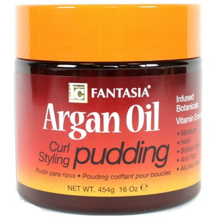 Fantasia Argan Oil Curl Styling Pudding, 16 oz (Pack of 3)