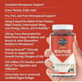 thumbnail image 4 of Garden of Life Herbals Menopause + Hair Growth 30 Vegan Softgels, 4 of 9