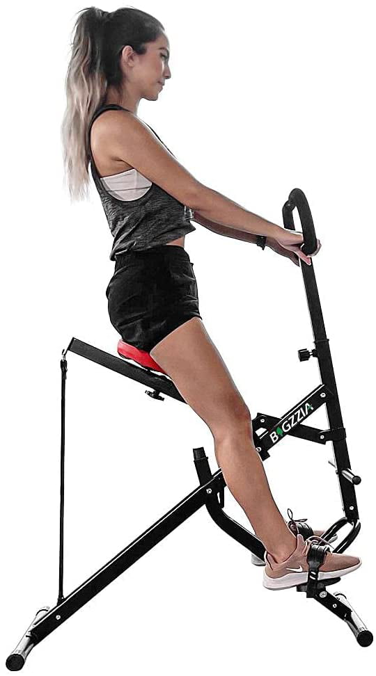 Exercise AB Machine Ride Trainer Glutes Quads Squat Assist Home Cardio Equipment 
