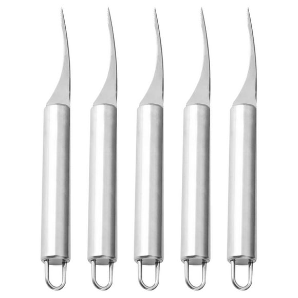 5Pc Shrimp Line Knife, Shrimp Back Knife, Shrimp Line Intestine, Shrimp Cleaning Tool, Stainless Steel, Fish Belly, Shrimp Knife, Kitchen Tool