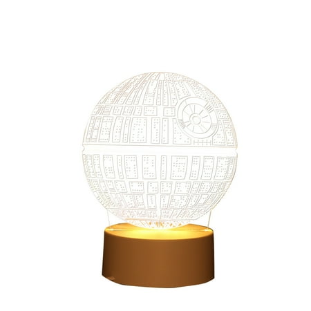 

WQQZJJ Valentine s Day Decor Valentine s Day USB Acrylic 3D Night Light Lamp Home Landscape Decoration Gifts on Clearance