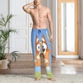 thumbnail image 6 of Lsque Bluey Print Men's Pajama Pants, Lounge Pant - Comfortable Home Wear,Elastic Waistband, Stylish Design-Large, 6 of 9