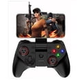 thumbnail image 1 of HLONK Smart Wireless Game Controller  Instant 2.4G Connection  Immersive Symmetrical Dual Vibration  with Mobile Phone Holder  High-Precision Joystick  Large-Capacity Battery  Ergonomic G, 1 of 5