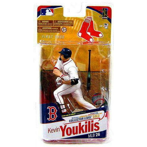 McFarlane MLB Sports Picks Series 26 Kevin Youkilis Action Figure [White Jersey]
