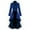 Blue, variant on Fanxing Steampunk High Low Dress for Women Long Sleeve Gothic Jacket Long Victorian Waistcoat Asymmetrical Jacket Tops Retro Costumes Fall Dresses Red,XXL