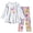 A-AA White, variant on CAICJ98 Toddler Girl Summer Short Outfit Sets Cotton Sleeveless Tops Tees Shorts Little Girls Clothing Sets (Hot Pink,4-5 Years)