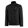 thumbnail image 2 of Men's Cutter & Buck  Black Cincinnati Bearcats Evoke Eco Softshell Recycled Full-Zip Jacket, 2 of 3