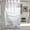 White, variant on GOSC Collection Hookless and Weighted Shower Curtains 2 PK