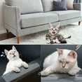 thumbnail image 5 of Cat Scratch Deterrent Sofa Protector - PVC Clear Removable Anti Scratch Furniture Guard, Non-Slip Matte Surface, Protects Couches from Cat Damage (30.5 x 43 cm), 5 of 5