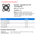 thumbnail image 2 of Flex Plate - Compatible with 1963 - 1964 Dodge 880, 2 of 2