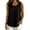 Black, variant on womens linen tops Crew Neck sleeveless Mexican Shirts Casual Cottagecore Summer T Shirt Soft Summer Tops boho tops Beige L