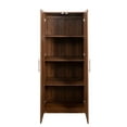 thumbnail image 5 of High wardrobe and kitchen cabinet with 2 doors and 3 partitions to separate 4 storage spaces, 5 of 9
