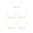 thumbnail image 3 of Collar COLGANTE Sonducket de Doce signos del zodiaco oro rosa Sagitario, 3 of 6