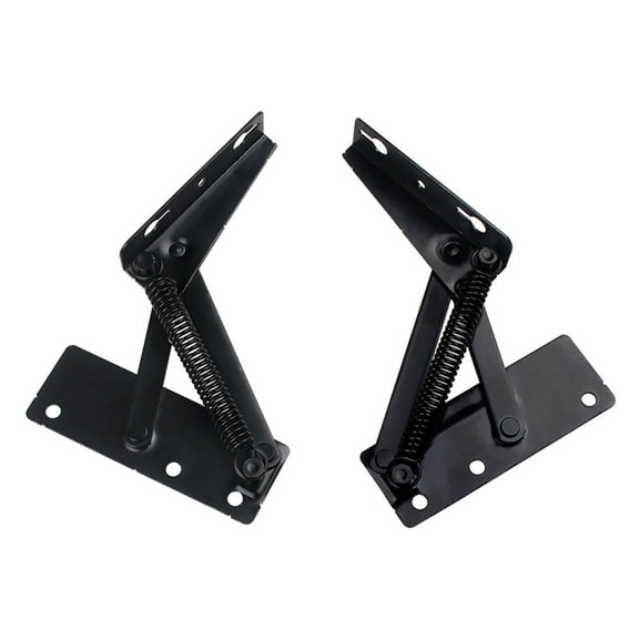 2Pcs Adjustable for Triangle Folding Lifting Bracket Support Spring Hinges for S