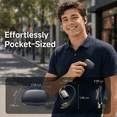 thumbnail image 5 of Open Ear Bluetooth Earbuds, Wireless Earbuds 48H Playtime IPX5 Water Resistance, Touch Control, LED Display, Slim Charging Case, AI Translation in 144 Languages, Real-Time Translator, 5 of 9