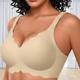 thumbnail image 5 of QASIEATN Plus Size Push Up Jelly Bras for Women Solid Color Comfortable Bralettes Womens Everyday Bras, 5 of 6
