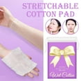 thumbnail image 2 of Compresses Humides en Coton Extensible, Tampons Cosmétiques Jetables, 2 of 8