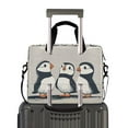 thumbnail image 2 of FORMRS 16" Laptop Sleeve Bag Carrying Case with Handle Travel Shoulder Briefcase, Cute Puffin, 2 of 8