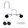 thumbnail image 4 of Inteprter 2 uds/set soportes de pared para radiador eléctrico duraderos y estables con polea móvil 2 uds eléctrico Suministros térmicos, 4 of 6
