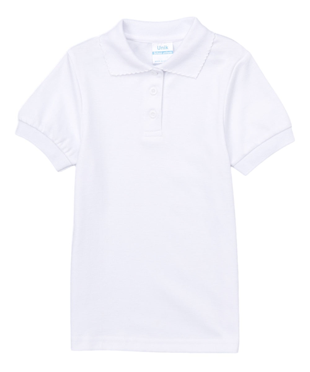 unik Girls Uniform Polo Shirt Short Sleeve Multipack 