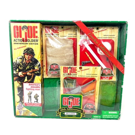 GI Joe 40th Anniversary Action Soldier Anniversary Ed.6th In A Series