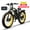Black Yellow, variant on 6000W Electric Bike, 60V 25AH Battery Ebike for Adults, Dual Motor AWD Ebike 50MPH 21-Speed ,Long Range Mountain EBike with 26" x 4.0 Fat Tire, All-Road Mountain Bike UL2849
