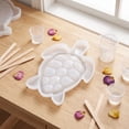 thumbnail image 5 of Resin Tray Mold White Silicone Sea Turtle Shape Epoxy Casting Mold for Halloween Decor Resin Crafts Handmade Projects, 5 of 5