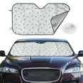 thumbnail image 2 of Kdxio Strawberry Print Windshield Sun Shade,UV Rays and Sun Heat Protection,Sunshade for Car Windshield,Car Shade Front Windshield -, 2 of 6