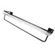 thumbnail image 5 of Bathroom Towel Rack Holder Acrylic Wall Mounted Hanging Storage Shelf with Aluminum Towel Bar for Home Hotel Black, 5 of 5