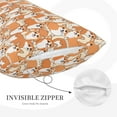 thumbnail image 5 of Naloa Corgi Animal Pillowcase, Throw Pillowcase, Wrinkle-Free, Stain-Resistant with Hidden Zipper for Bedroom Sofa - 16"x24", 5 of 9