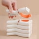 thumbnail image 5 of Ropa de lavandería Pin Colgando Tendedero Clip de secado Jardín Muñeca Pinzas decorativas Sujeción Reutilizable Pinza de cortina Suministros de limpieza para el hogar Naranja Blanco Grande Billuyoard HA064324-01, 5 of 6