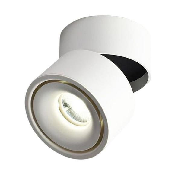 LED Plafond Projecteur Accessoire Simple Style Downlight Périphérique Intérieur Extérieur Home Magasins Réglable 12W Lampe de Piste Équipement Blanc