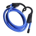 thumbnail image 1 of Inteprter Elástico de goma para viaje de motocicleta, fuerte y Flexible para asegurar cargas pesadas, ampliamente aplicable Almacenamiento y organización del hogar 1.5 metros azul, 1 of 6